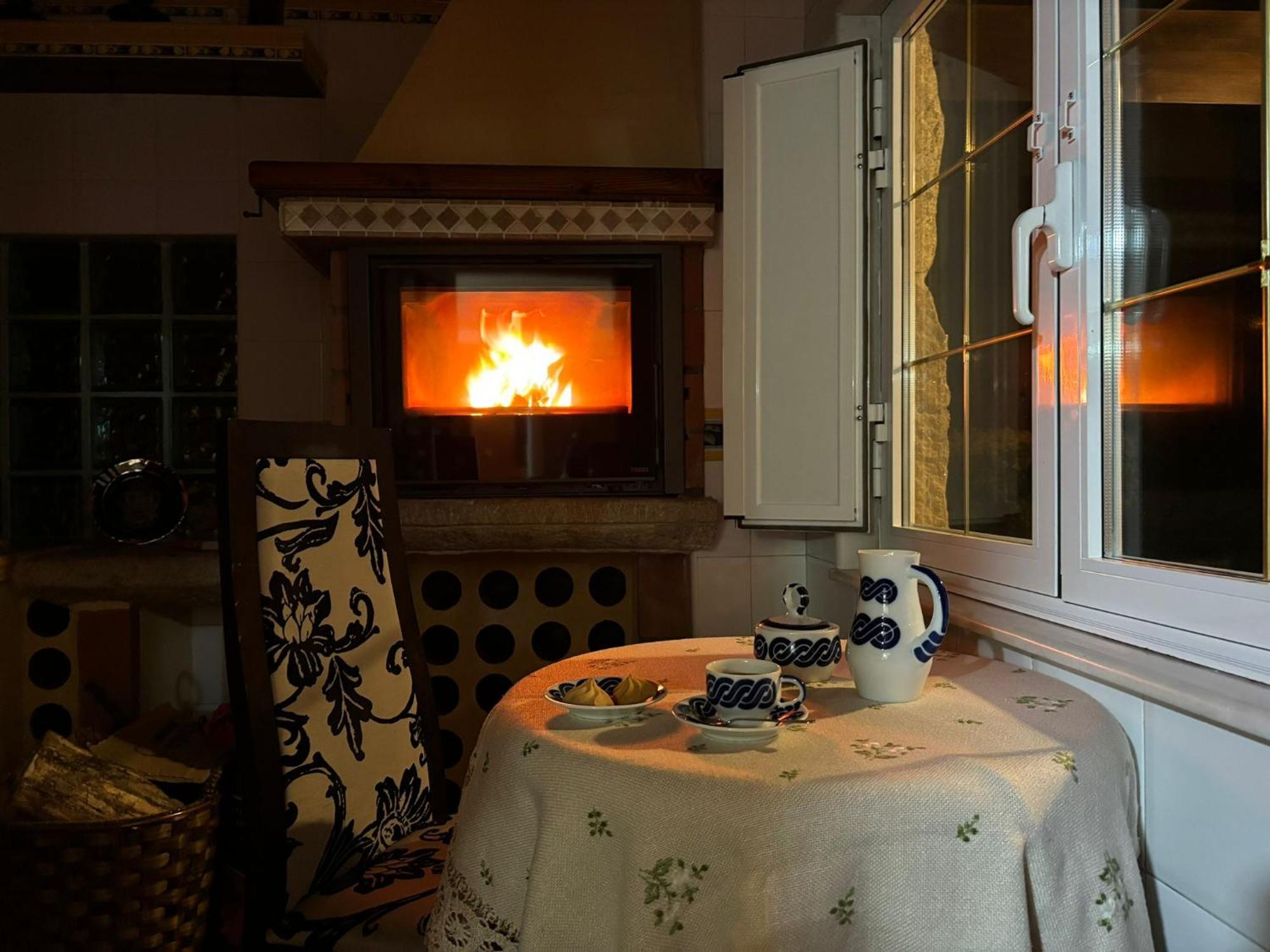 Вилла Casa De Romaxe Мурос Экстерьер фото